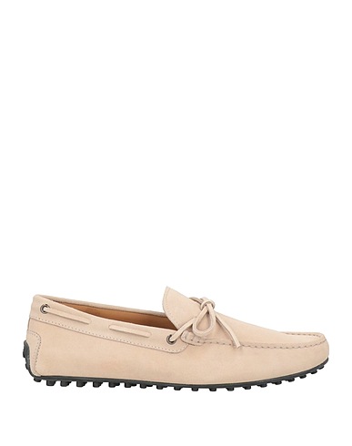 TOD'S Loafers Light grey Leather