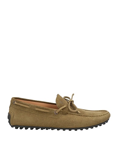 TOD'S Military green Leather