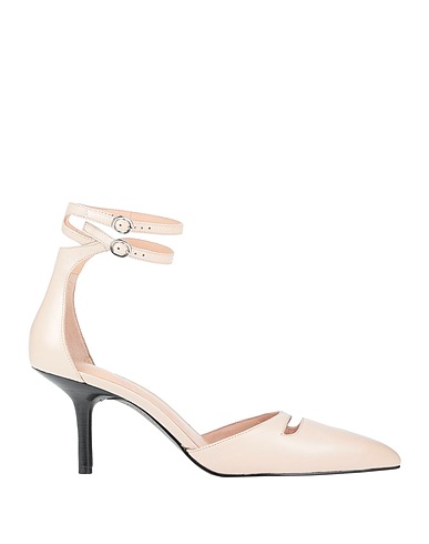 WHAT FOR Pumps Hellrosa Schafleder