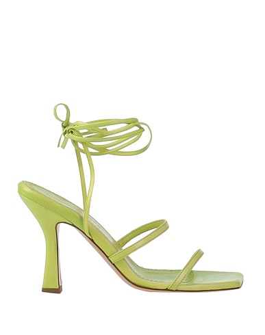 ALDO CASTAGNA Sandals Lime green Leather