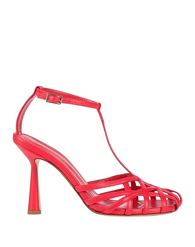 ALDO CASTAGNA Sandalen Koralle Leder