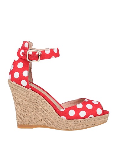 TONI PONS Espadrilles Red Textile fibres
