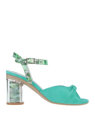MAÉVA Sandali Verde smeraldo Fibre tessili