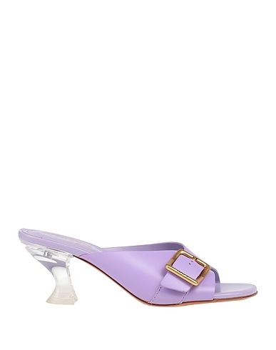 TOD'S Sandals Mauve Soft Leather