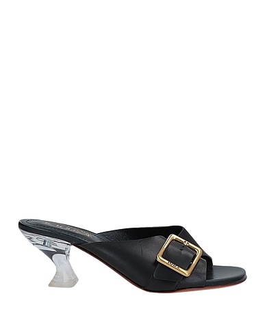 TOD'S Sandals Black Soft Leather