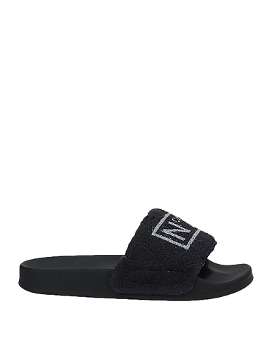 N°21 Sandali Nero Fibre tessili