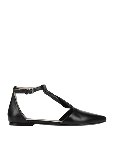 STRATEGIA Ballet flats Black Soft Leather