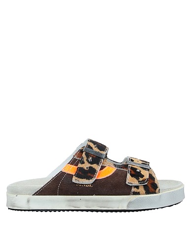 HIDNANDER Sandals Sand Leather