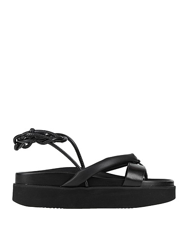 EQUITARE Infradito Nero Fibre tessili