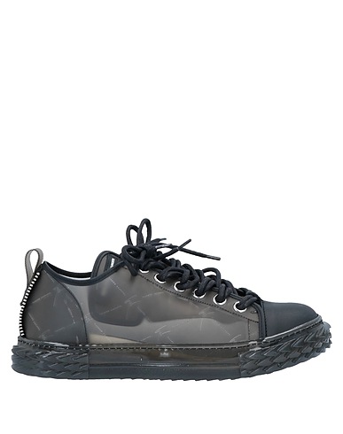 GIUSEPPE ZANOTTI Sneakers Piombo Pelle, Altre Fibre