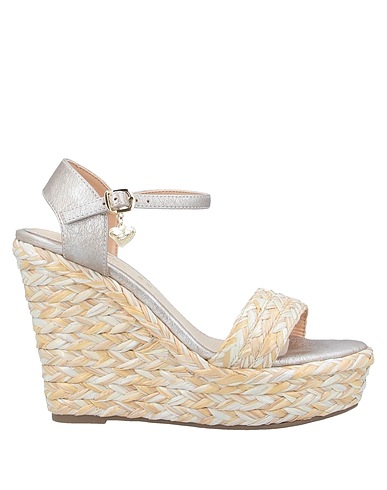 TUA BY BRACCIALINI Espadrilles Beige Textile fibres