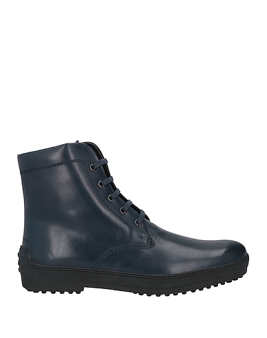 TOD'S Ankle boot Midnight blue Leather
