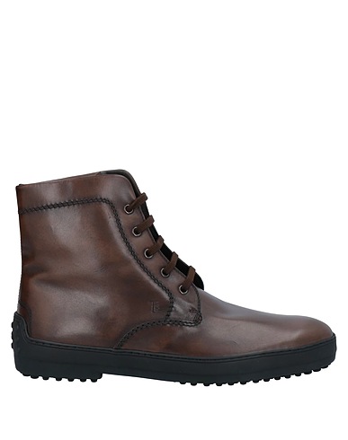 TOD'S Ankle boot Chocolate brown Leather