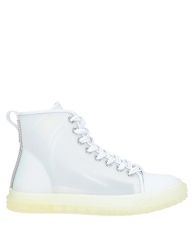 GIUSEPPE ZANOTTI Sneakers White Textile fibres, Rubber
