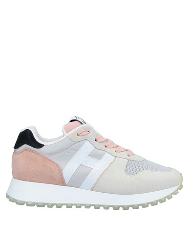 HOGAN Sneakers Beige Gewebefasern, Leder