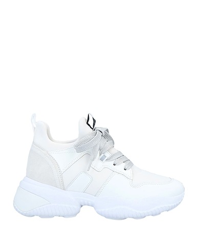 HOGAN Sneakers Λευκό Δέρμα, Ίνες υφασμάτων
