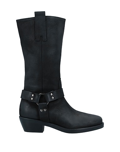 LORENZO MARI Boots Black Soft Leather