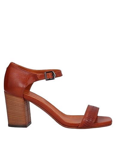 PANTANETTI Sandals Tan Soft Leather