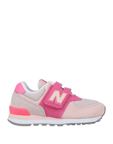 NEW BALANCE Sneakers 574 Colour Theory Rosa chiaro Pelle, Fibre tessili