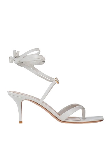 GIANVITO ROSSI Flip flops White Leather