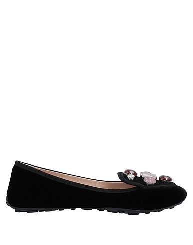 CARSHOE Mocassino Nero Fibre tessili