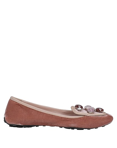 CARSHOE Loafers Blush Textile fibers