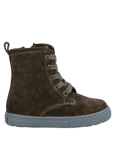 HOGAN Stiefelette Militärgrün Leder