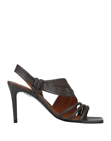 BRUGLIA Sandals Lead Leather