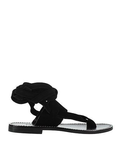 TWINSET Infradito Nero Pelle