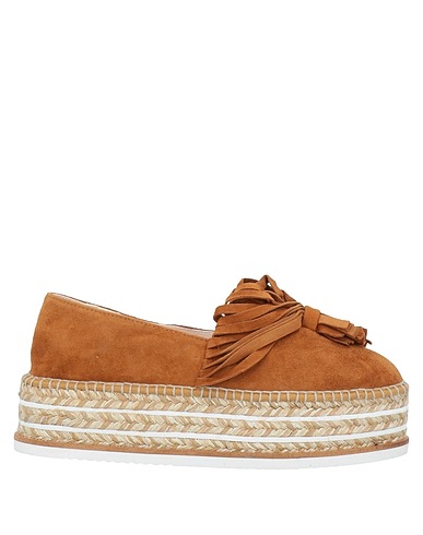 ESPADRILLES Espadrilles Tan Leather