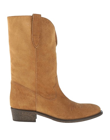 VIA ROMA 15 Boots Camel Leather