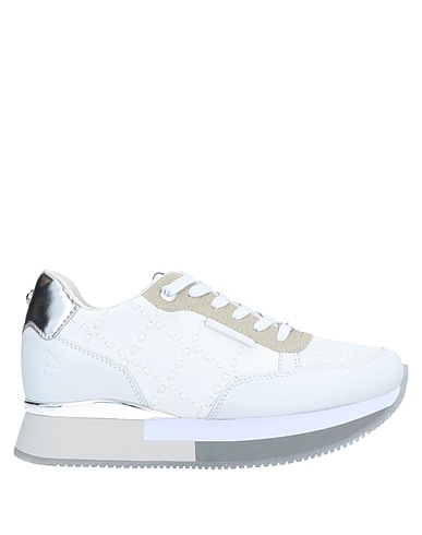APEPAZZA Sneakers SPORT White Leather, Textile fibres