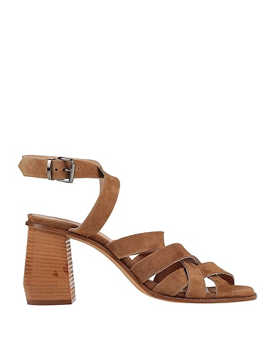 LEMARÉ Sandals Camel Leather