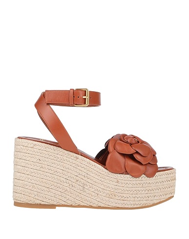 VALENTINO GARAVANI Espadrilles Tan Soft Leather