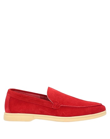BOEMOS Loafers Red Leather