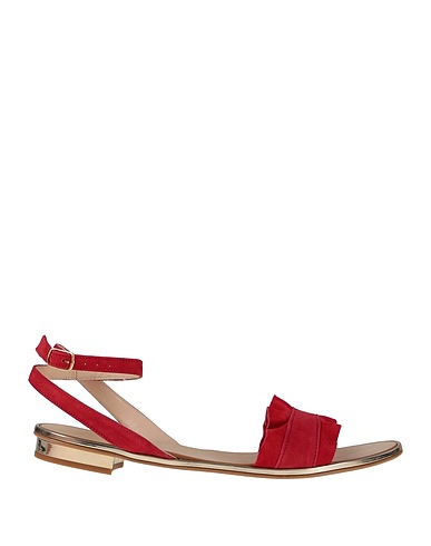 CARLO PAZOLINI Sandals Red Leather