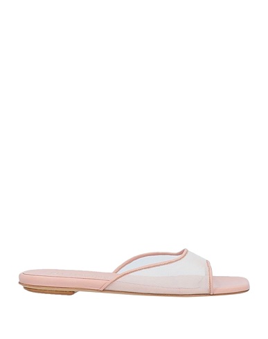 GIA COUTURE Sandali Rosa chiaro Fibre tessili