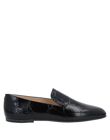TOD'S Loafers Black Calfskin