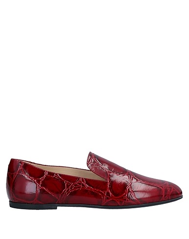 TOD'S Loafers Garnet Calfskin