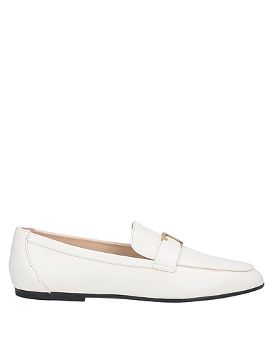 TOD'S Mocassino Avorio Pelle