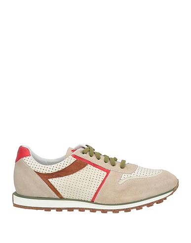 EXTON Sneakers Beige Pelle