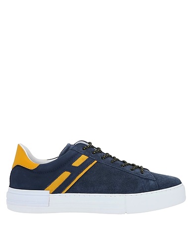 HOGAN Sneakers Slate blue Soft Leather