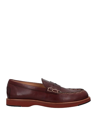TOD'S Mokassins Schokobraun Leder