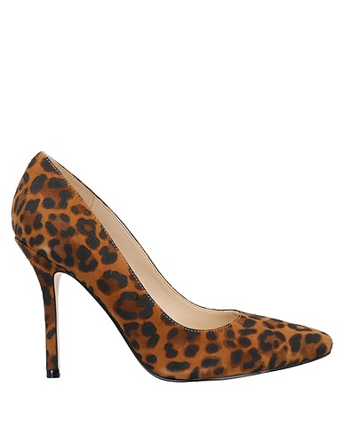 NINE WEST Pump Brown Leather