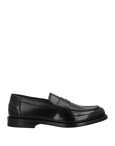 DOUCAL'S Loafers Black Beaver leather