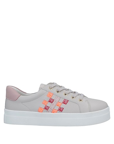 LIU •JO Sneakers Light grey Soft Leather