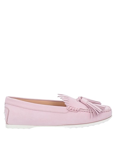 TOD'S Loafers Lilac Leather