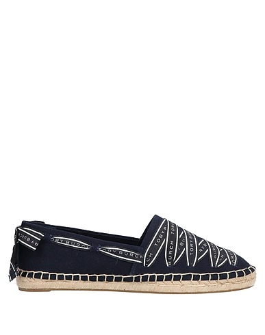 TORY BURCH Espadrilles Midnight blue Textile fibres