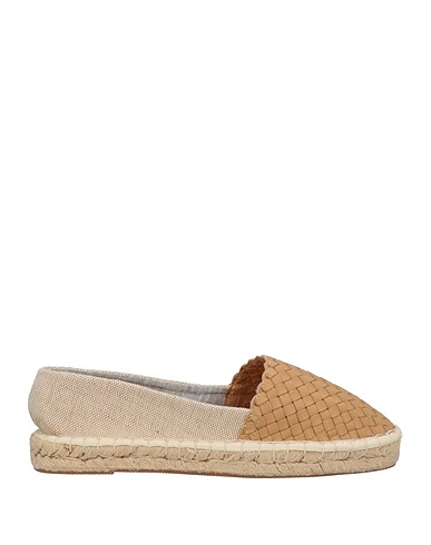 TOSCA BLU Espadrillas Beige Pelle, Fibre tessili