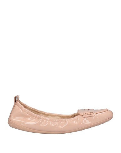 TOD'S モカシン ペールピンク 革